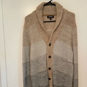Express Men’s Sweater Cardigan